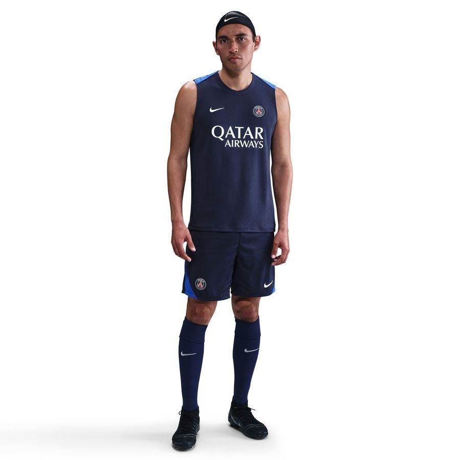 Paris Saint Germain Training Shorts Dri-FIT Strike - Midnight Navy/Hyper Royal/White - Men's-SoccerKits Hub | Buy Soccer Jerseys Online